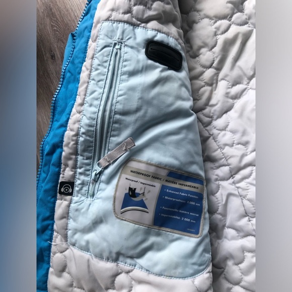 Columbia Youth Blue Snow Jacket - Picture 6 of 10